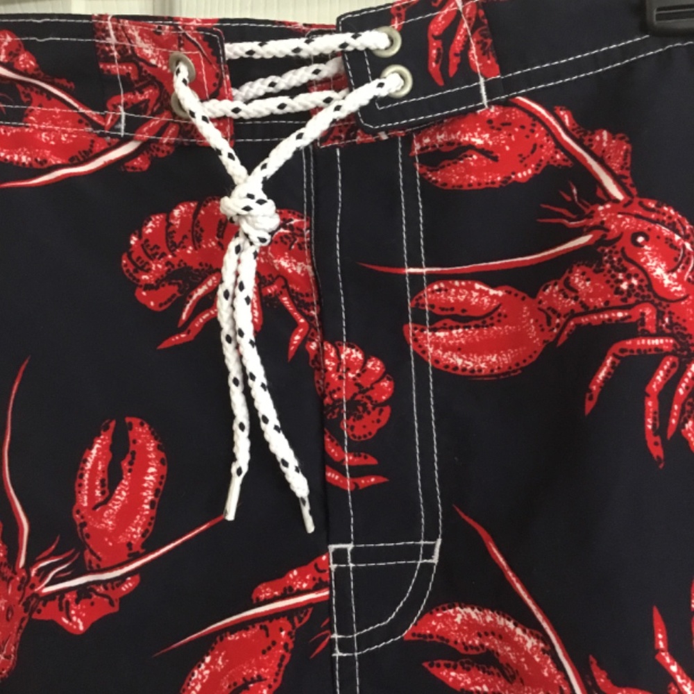 Tommy Hilfiger Lobster Print Swim Shorts - Picture 4 of 9